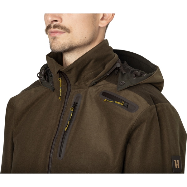Harkila Mens Forest Hunter GTX Jacket 10001 - Hunting Green / Shadow Brown